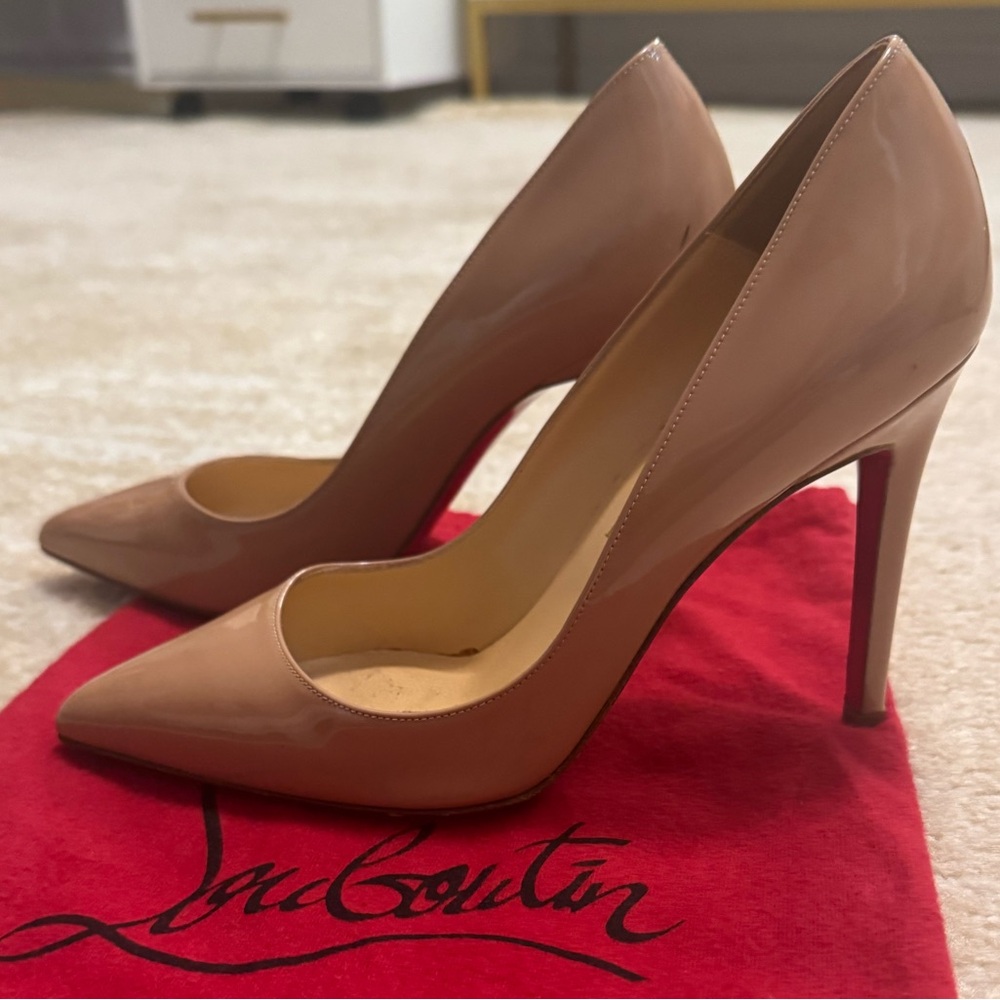 Christian Louboutin Sz 36 So Kate Patent Leather Pumps